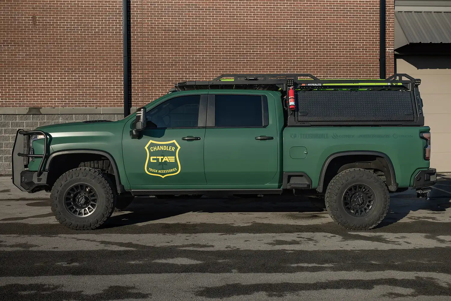 Full-size pickup upgraded with Custom Truck Accessories at Starwood Custom Vehicles in Northwest Arkansas 
